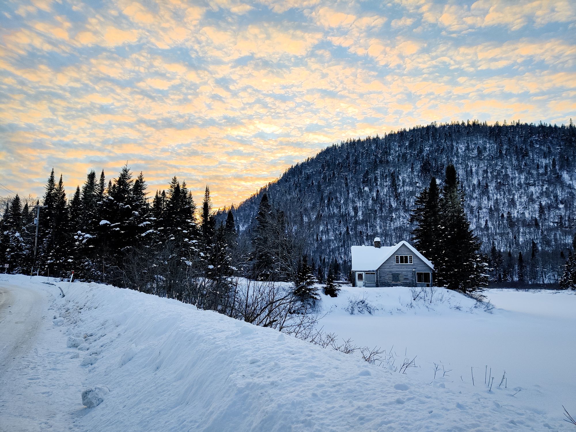 La magie de l'hiver canadien