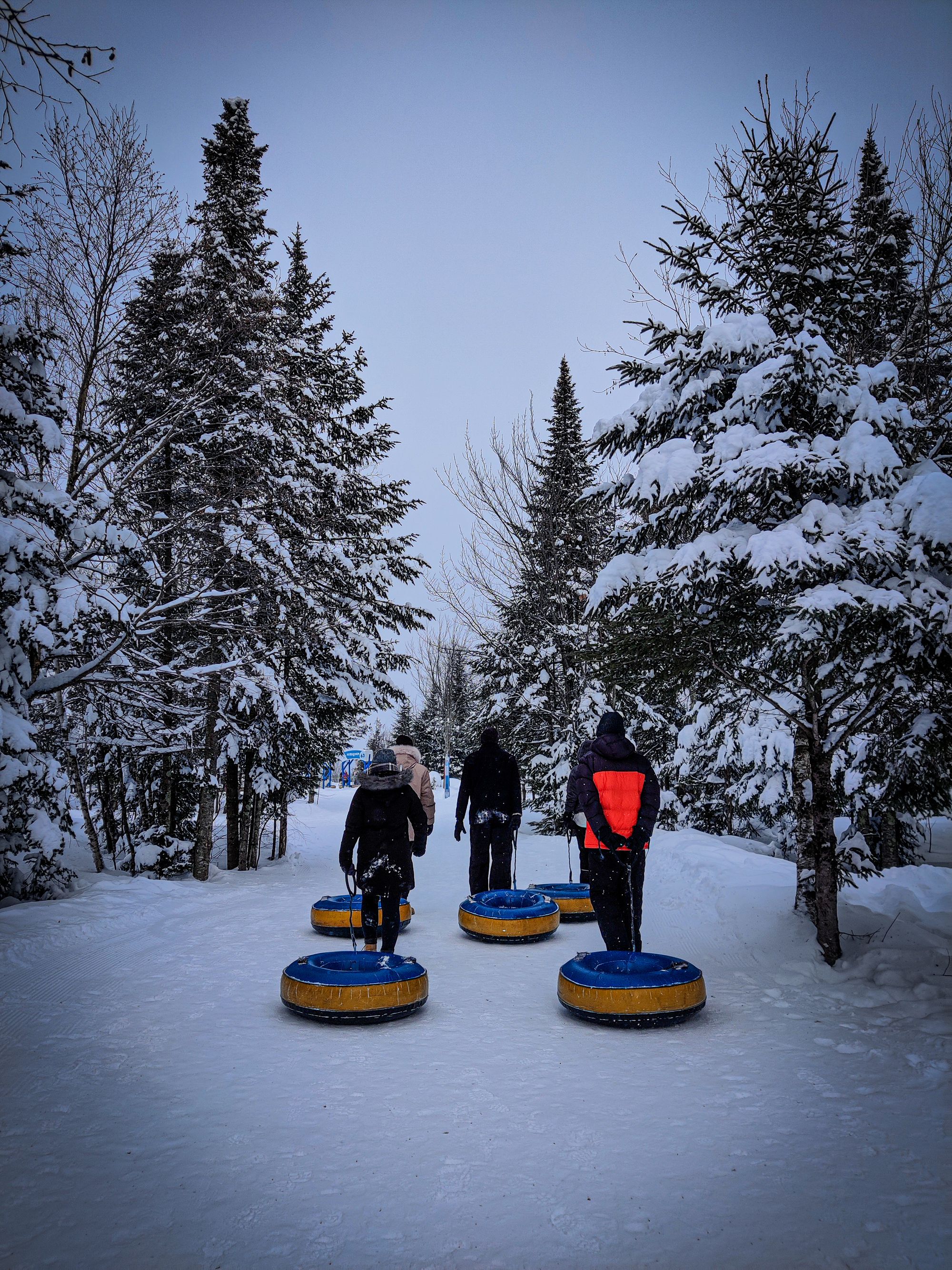 La magie de l'hiver canadien